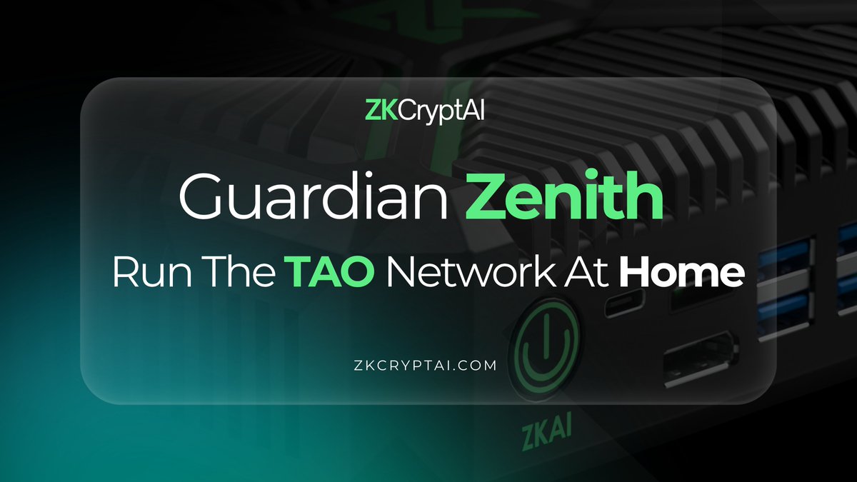 ZKCryptAI's tweet image. Bring Bittensor Power to Your Living Room

AI-powered firewall meets decentralized intelligence.
With Guardian Zenith’s Intel NPU and built in Bittensor client, the power of decentralized AI is now in your hands.

Why this matters

• On device AI: Zenith’s Intel NPU runs AI…