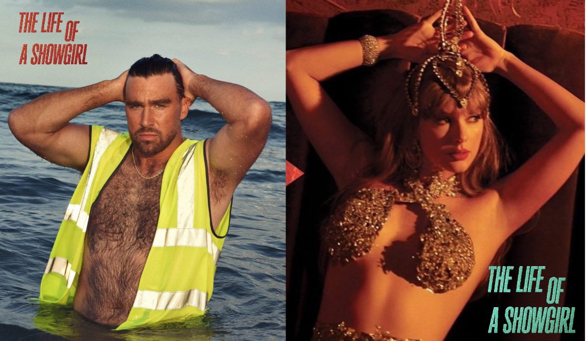 juliforniz's tweet photo. You look like ✨Taylor Swift
@newheightshow 🤜🏻🤛🏻 @taylornation13 
@tkelce 🤜🏻🤛🏻@taylorswift13 🧡
These are the same people who love otters 🦦, bake bread 🥖, like honey 🍯, and made us happy. 
#TSTheLifeofaShowgirl NEW NEWS https://t.co/GYUFMX8OkO