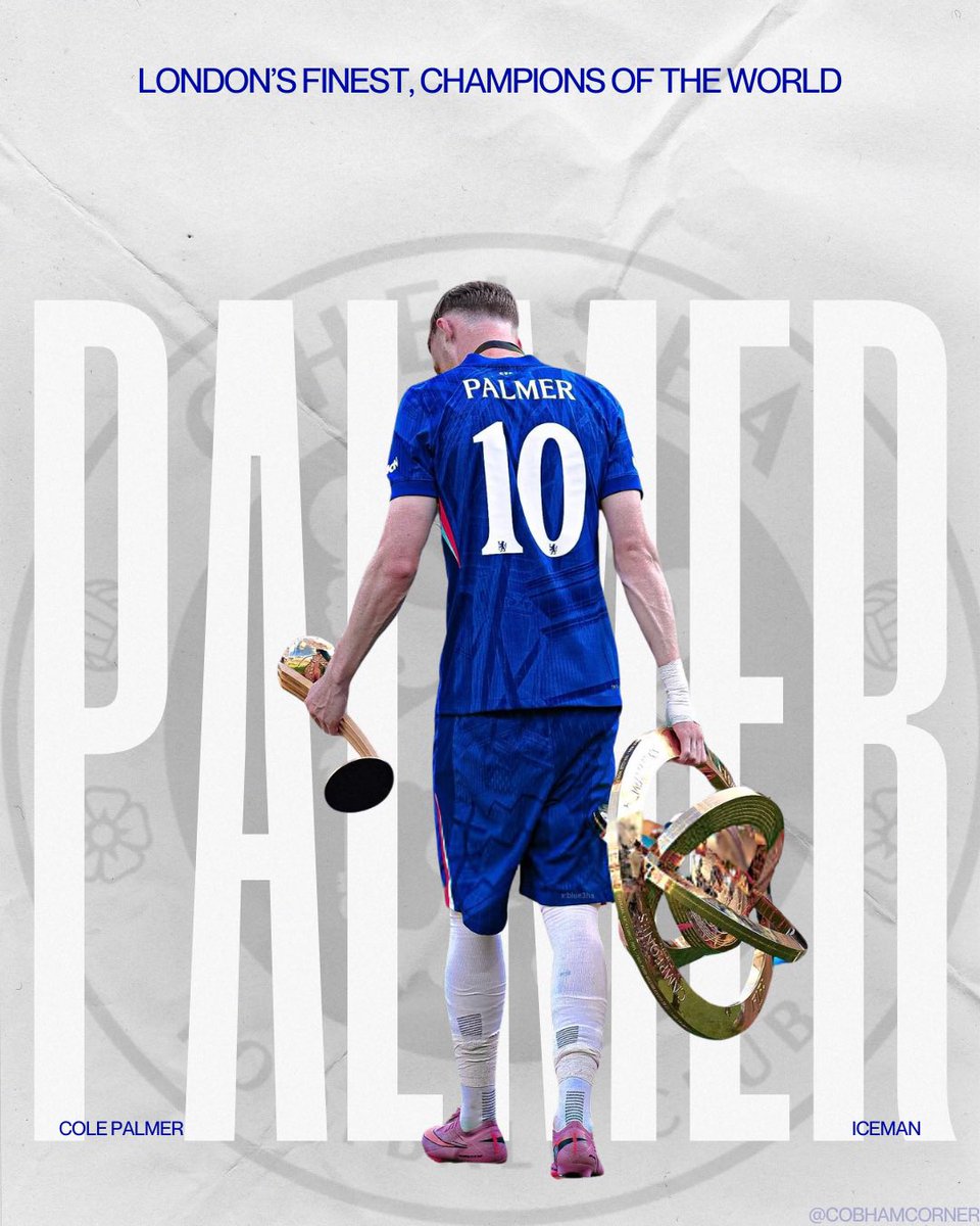 🚨 Chelsea fans! How long until Cole Palmer wins Balon D’or?🚨

This man is the face of the project. His signing alone shifted the tide, and made people take us seriously again. 

London’s finest, how far can this man go?🔵🦁🏆