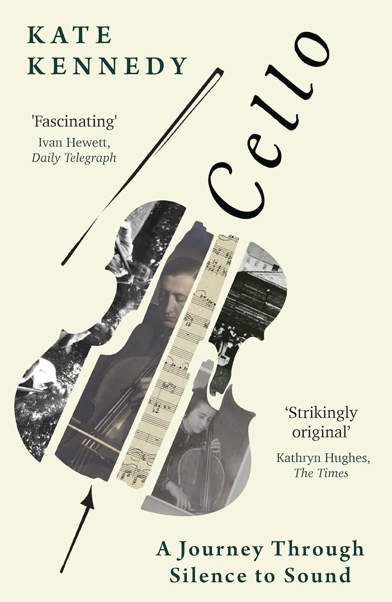 GeorginaCapel's tweet image. Happy #PublicationDay to @DrKKennedy whose book #Cello comes out in stunning paperback today! 😍
@HoZ_Books 
'Strikingly original' The Times
'Absorbing' Wall Street Journal