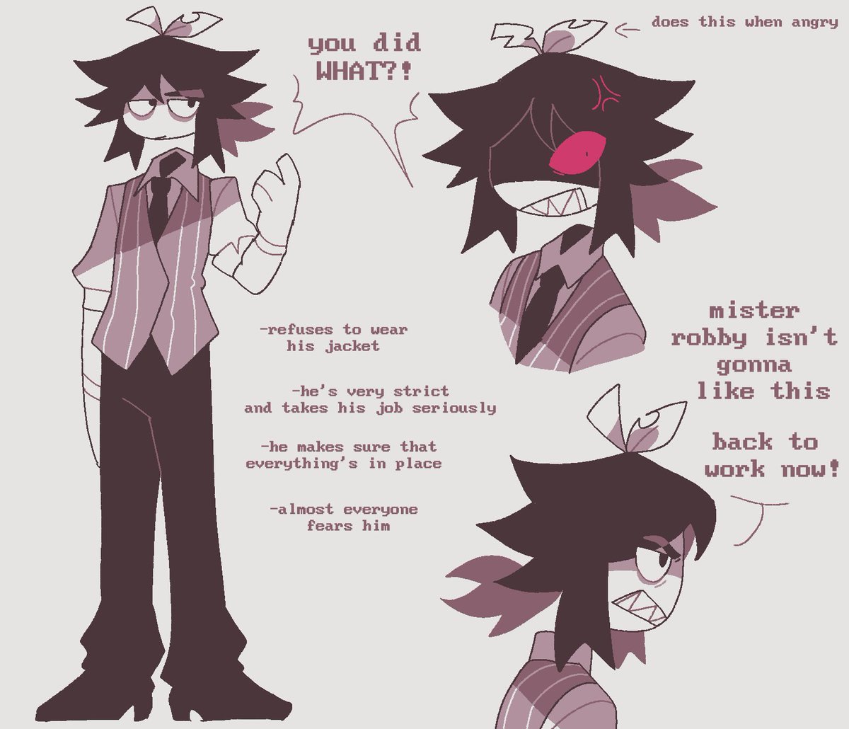 0Sakimation's tweet image. Heres new abbie
Hes still possessed by alice, why is he mean? Bc alice and abbie personalities r mixed, people didn't know what happened to him
#fpekingdomau