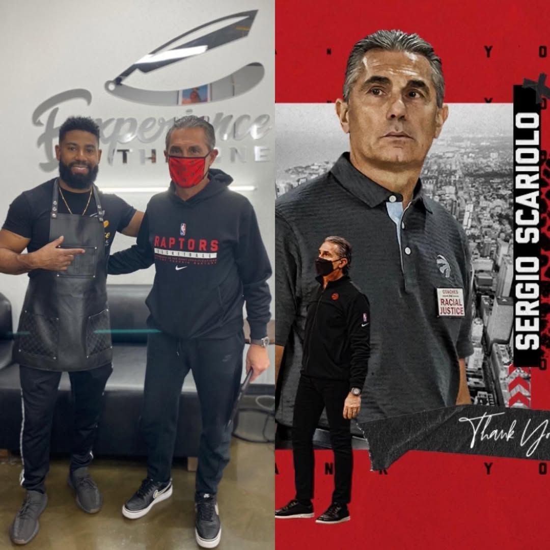 ExperienceOnes's tweet photo. I want to say thank you to @raptors coach Sergio Scariolo for stopping by to show support @experiencetheone @raptors
Don't forget to subscribe to my YouTube channel
#nba #nbabarber #raptors #barberlife #barber #barberworld #godsplan #godstiming #greatful #blessed https://t.co/ielh59uq1L