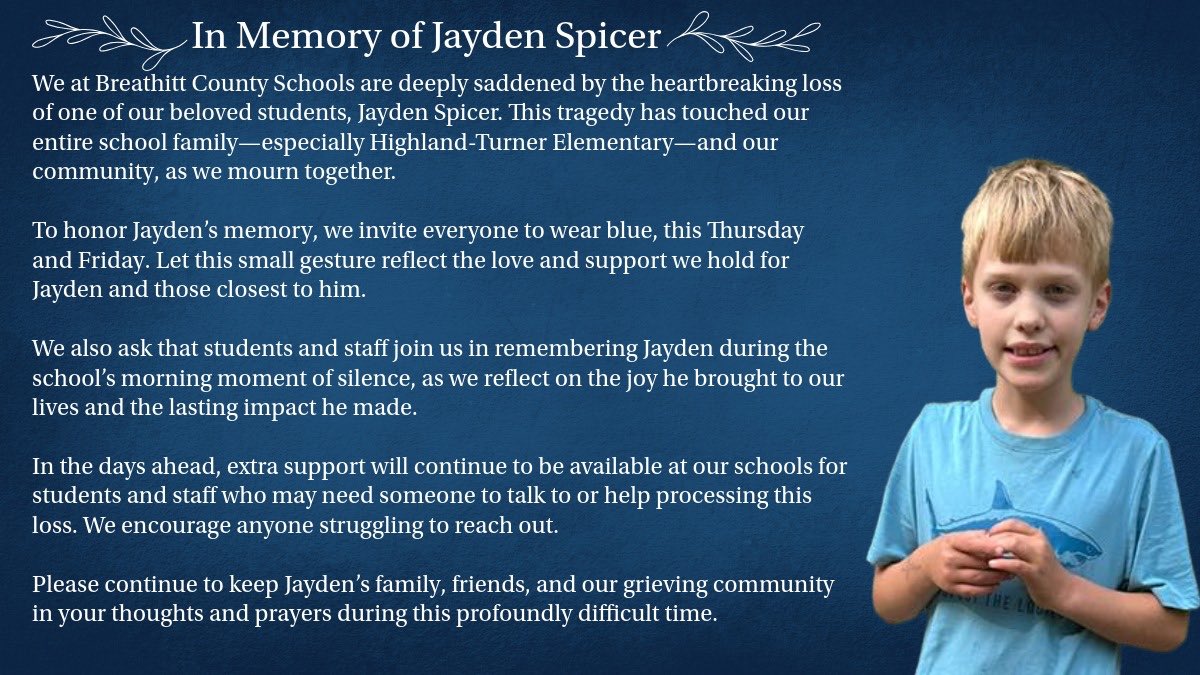 C_Investigates's tweet image. This is really nice that was posted in memory of #JaydenSpicer