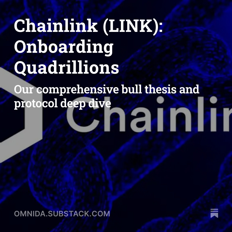 1) as crypto continues to penetrate tradfi, m31 is focused on bridging the info gap between web3 &amp; institutional investors

this report explains our <a href="/chainlink/">Chainlink</a> bull thesis in terms &amp; logic that both crypto-native &amp; non-web3 investors can understand &amp; appreciate

(link next tweet)