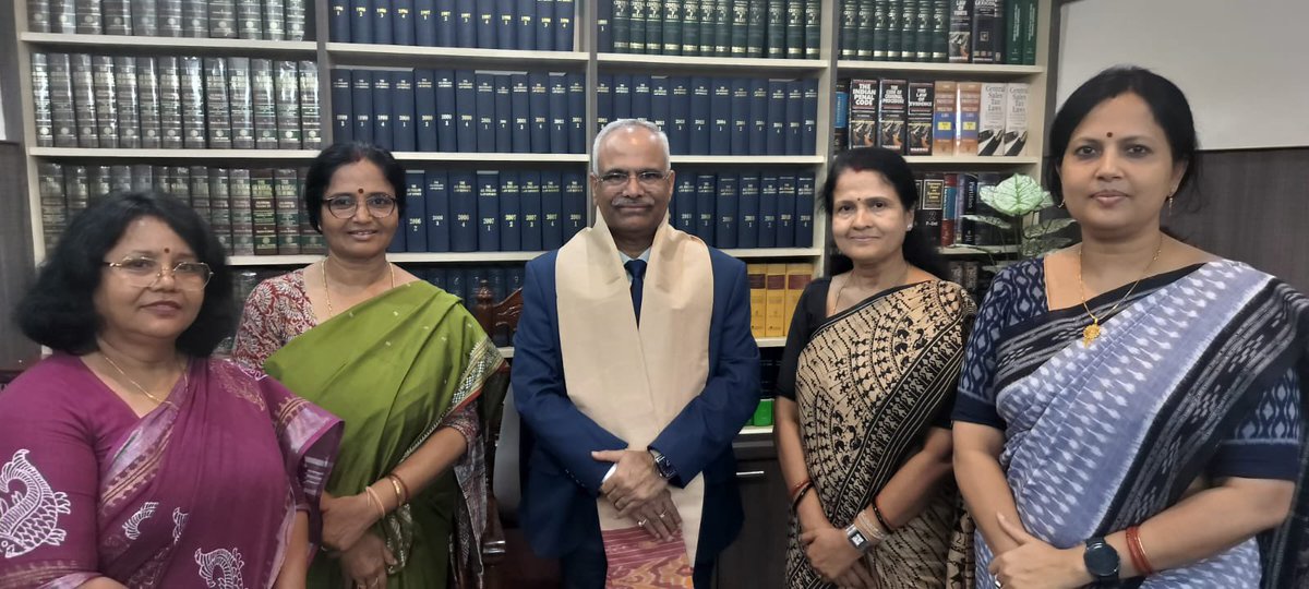 Happy to interact with the Chairperson and members of the Orissa State Commission for Protection of Child Rights. Discussed on various issues concerning the rights of the children and the importance of the Commission’s role in ensuring an orderly environment for all round growth