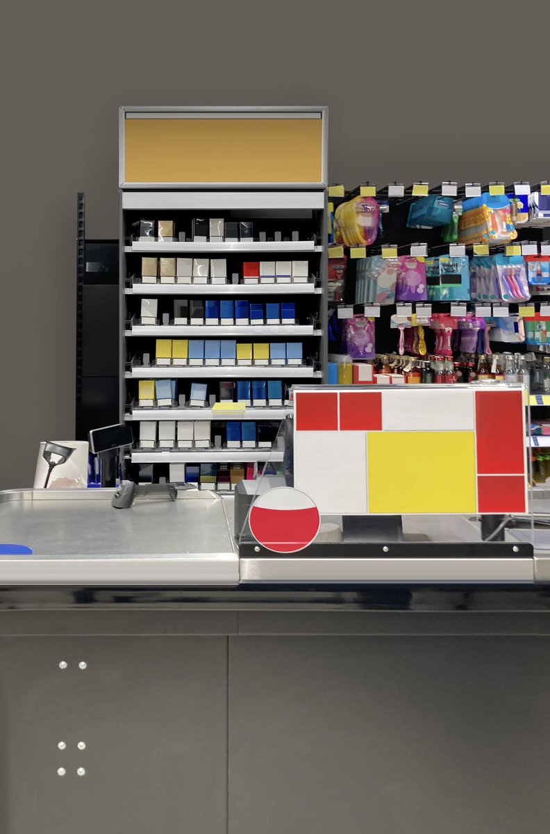 whatsontheshel1's tweet image. Modern supermarket checkout area. A self-checkout machine with a small shopping basket holder, scanning area, touchscreen interface, card reader.

shutterstock.com/image-illustra…

#supermarket #checkout #selfcheckout #machine #shopping #basket #scanningarea #touchscreen