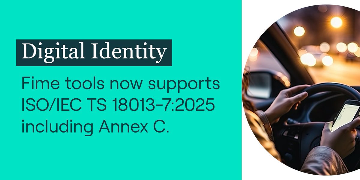 FIMEnews's tweet image. #FimeTestTools | Our Digital Identity Application and Reader Test Suites now support ISO/IEC TS 18013-7:2025, including Annex C digital credentials API retrieval. Our tools support you throughout the entire product development lifecycle ▶️ tinyurl.com/nhek247d