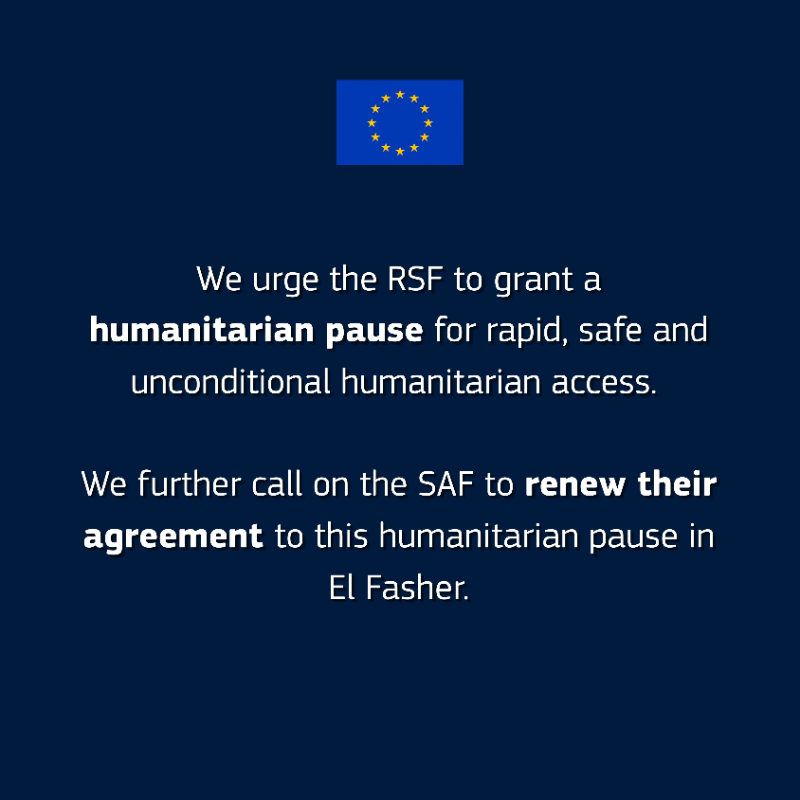 eu_echo's tweet photo. Sudan demands our immediate attention. 

Read why ⬇️