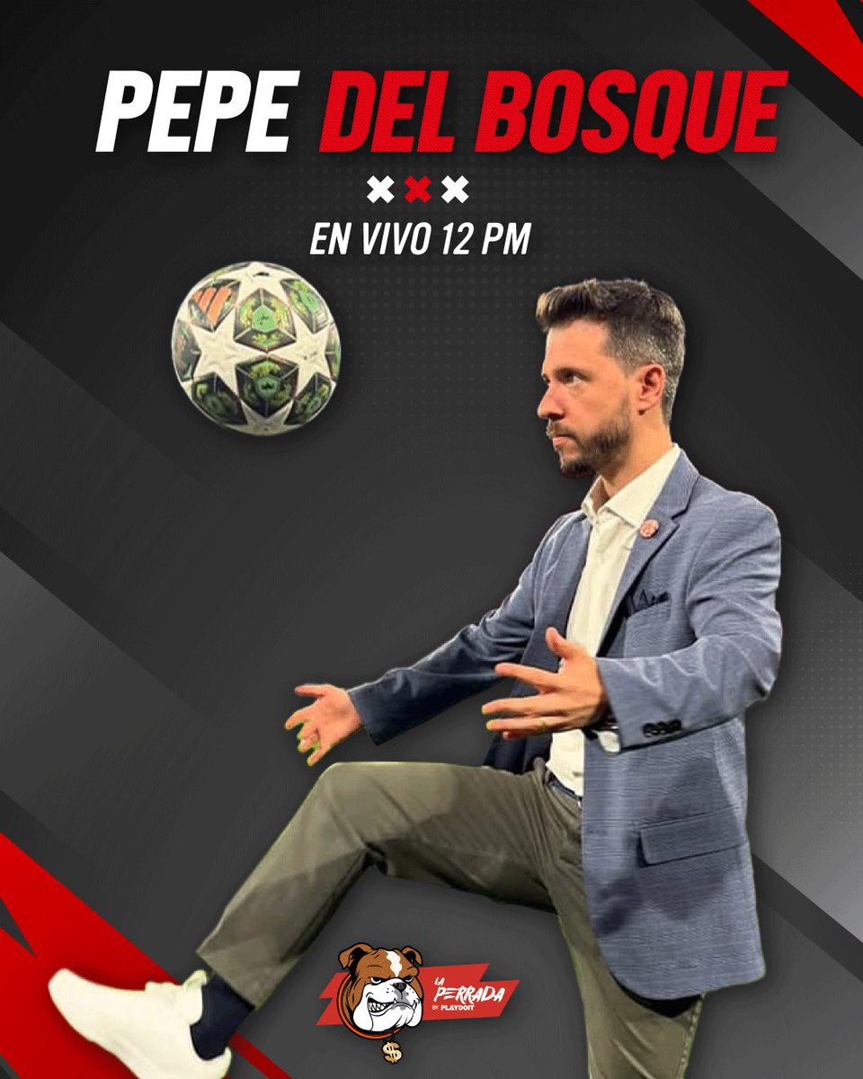 Joshúa Maya (@playsoftheweek) on Twitter photo HOY SEGUNDO Aniversario de <a href="/somoslaperrada/">La Perrada</a> 🥳🥳🥳🥳🥳
Lo festejamos con invitadazo <a href="/PepedelBosque/">Pepe Del Bosque</a> !!
Imperdible. 12pm HOY SEGUNDO Aniversario de <a href="/somoslaperrada/">La Perrada</a> 🥳🥳🥳🥳🥳
Lo festejamos con invitadazo <a href="/PepedelBosque/">Pepe Del Bosque</a> !!
Imperdible. 12pm
