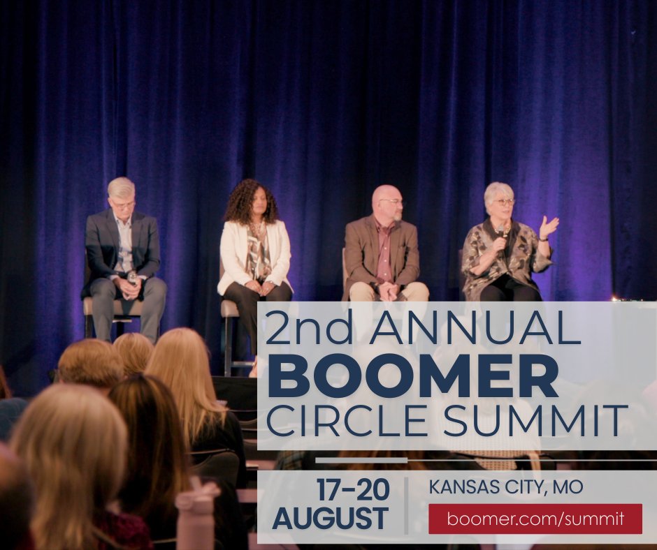 Three days to go. The Boomer Circle Summit is where strategy meets execution. Bring your questions, your curiosity, and your commitment to growth. 

Learn More: boomer.com/summit
#BoomerCircleSummit