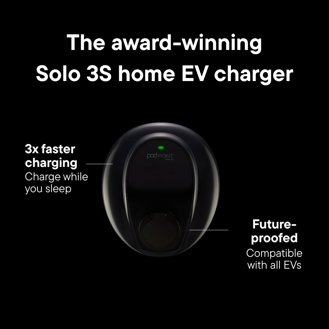 Since our founding in 2009, Pod has been on an incredible journey, evolving our products and achieving some impressive stats like:

✅ over 250,000 EV chargers installed
✅ 6 billion miles powered
✅ over 18,000 5-star reviews

Start your EV journey: pod-point.com