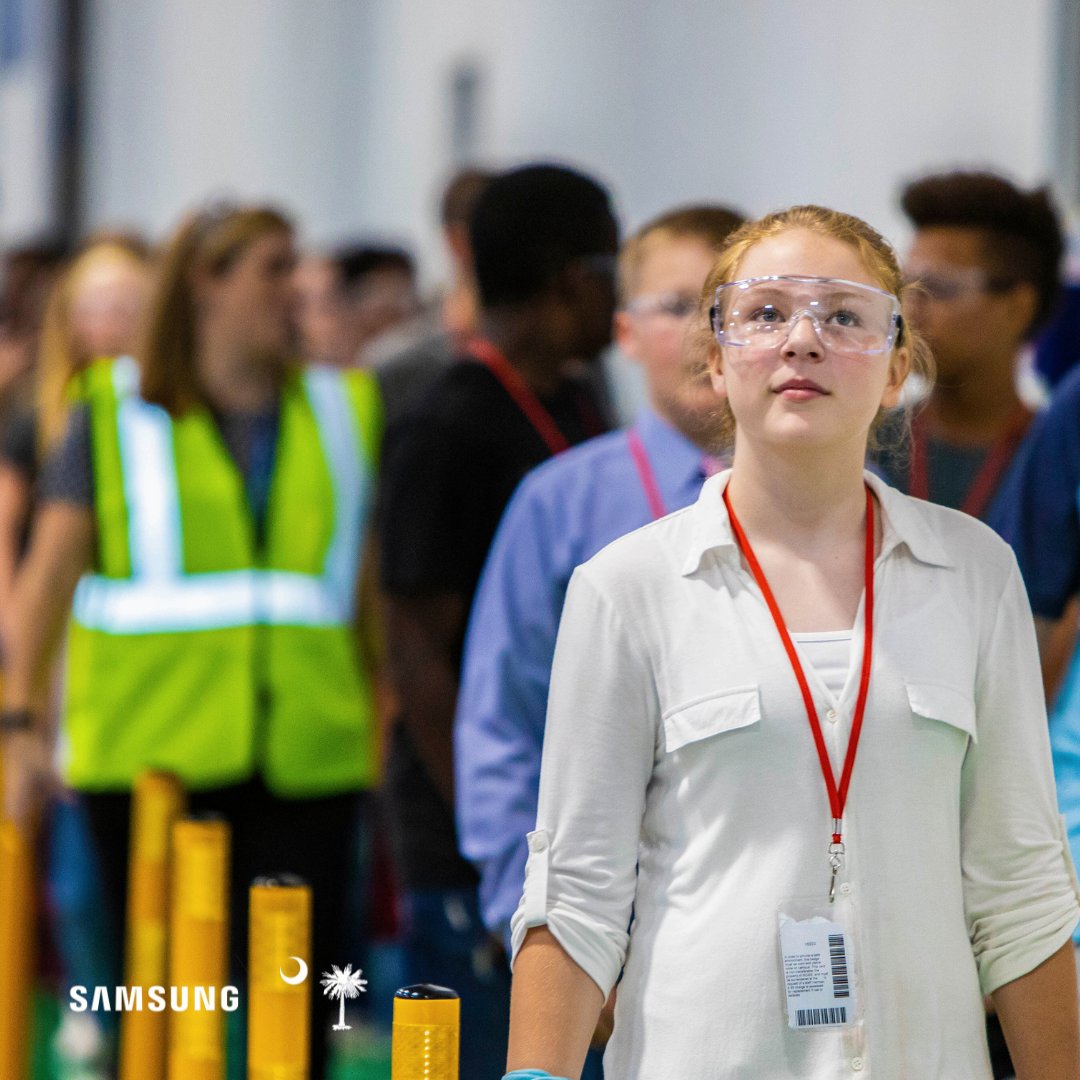 Interested in touring our facility? At Samsung, we offer students, educators and community leaders a behind-the-scenes look at STEM best practices and Samsung’s advanced manufacturing. Click here to learn more 👉 samsungscrequests.com

#manufacturing #innovation #newberry