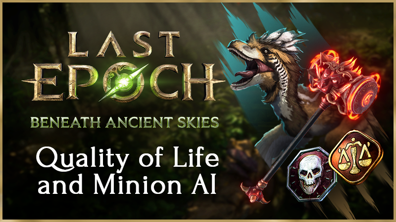 ✨Hype Week Day 4✨

It wouldn't be a Last Epoch patch without some quality of life. Take a look at what to expect on August 21st. 

📘Read: forum.lastepoch.com/t/quality-of-l…