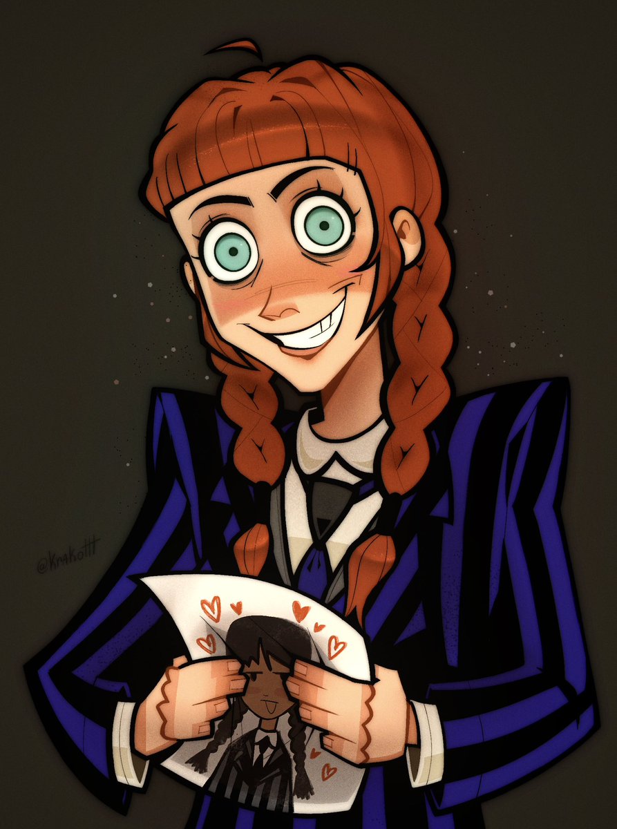 krakottt's tweet photo. 👁️👁️
#wednesday #AgnesDemille #fanart https://t.co/1f1uiXzjL8