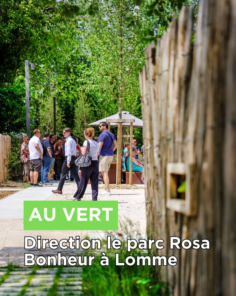 Métropole Européenne de Lille (@metropolelille) on Twitter photo 🧐 Le saviez-vous ? Une ancienne friche industrielle à Lomme est devenue… un parc écologique de plus de 2 hectares ! 🌿
📌 Bienvenue au parc Rosa Bonheur, nouveau cœur vert de l’écoquartier des Rives de la Haute-Deûle à #Lomme. 🧐 Le saviez-vous ? Une ancienne friche industrielle à Lomme est devenue… un parc écologique de plus de 2 hectares ! 🌿
📌 Bienvenue au parc Rosa Bonheur, nouveau cœur vert de l’écoquartier des Rives de la Haute-Deûle à #Lomme.