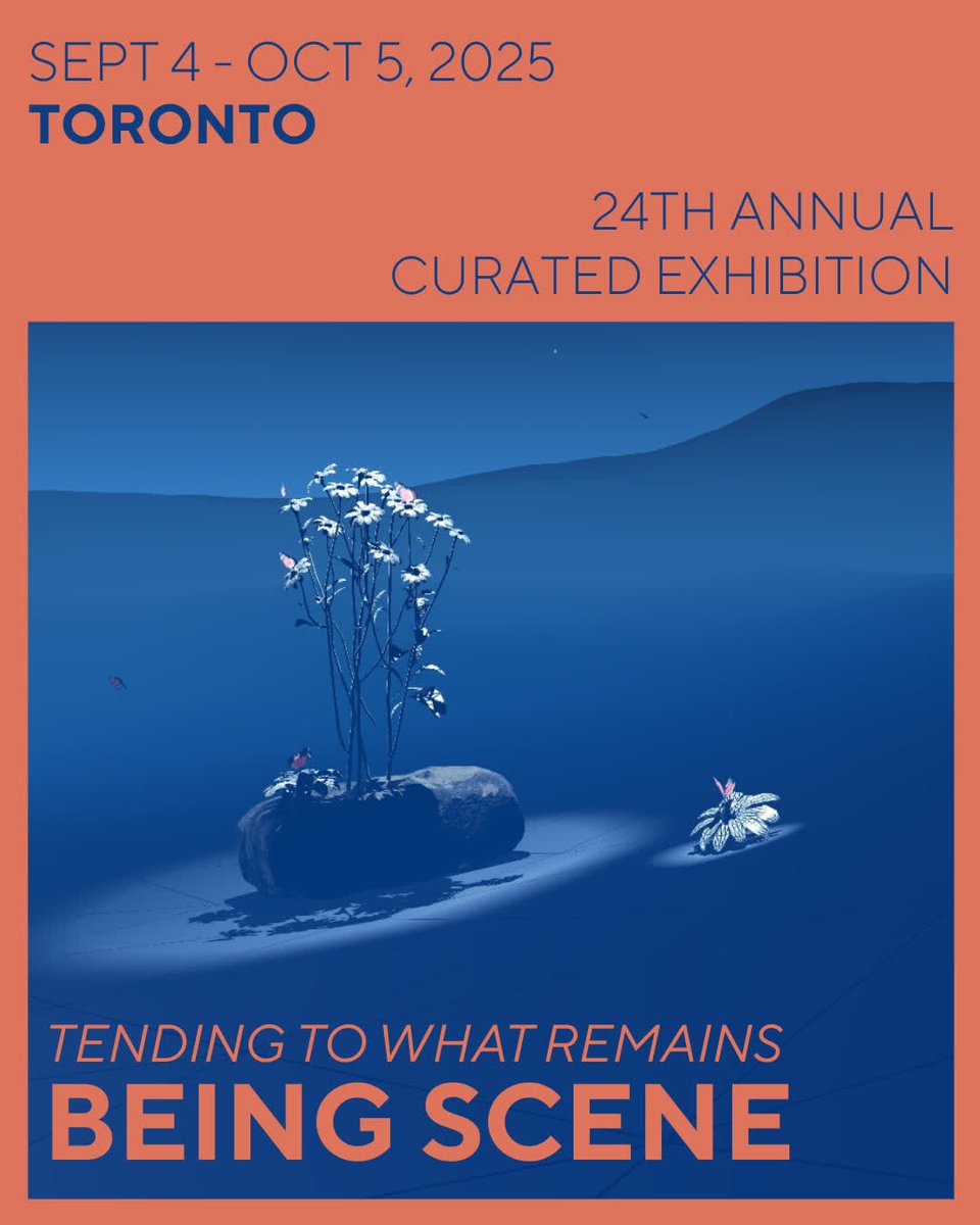 📆 Save the date! 

Join us for the OPENING RECEPTION of #BEINGSCENE as it returns for its 24th annual exhibition, curated by guest curator Manar Abo Touk!

SEPTEMBER 4, 2025 - 6-8 PM @ 32 Lisgar St

Learn more 🔗workmanarts.com/being-scene/

#WorkmanArts #BEINGSCENE