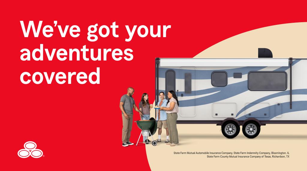 From RV equipment coverage to 24/7 roadside assistance, we'll help focus on your protection so you can focus on the adventure. Contact my office for an RV quote today.
