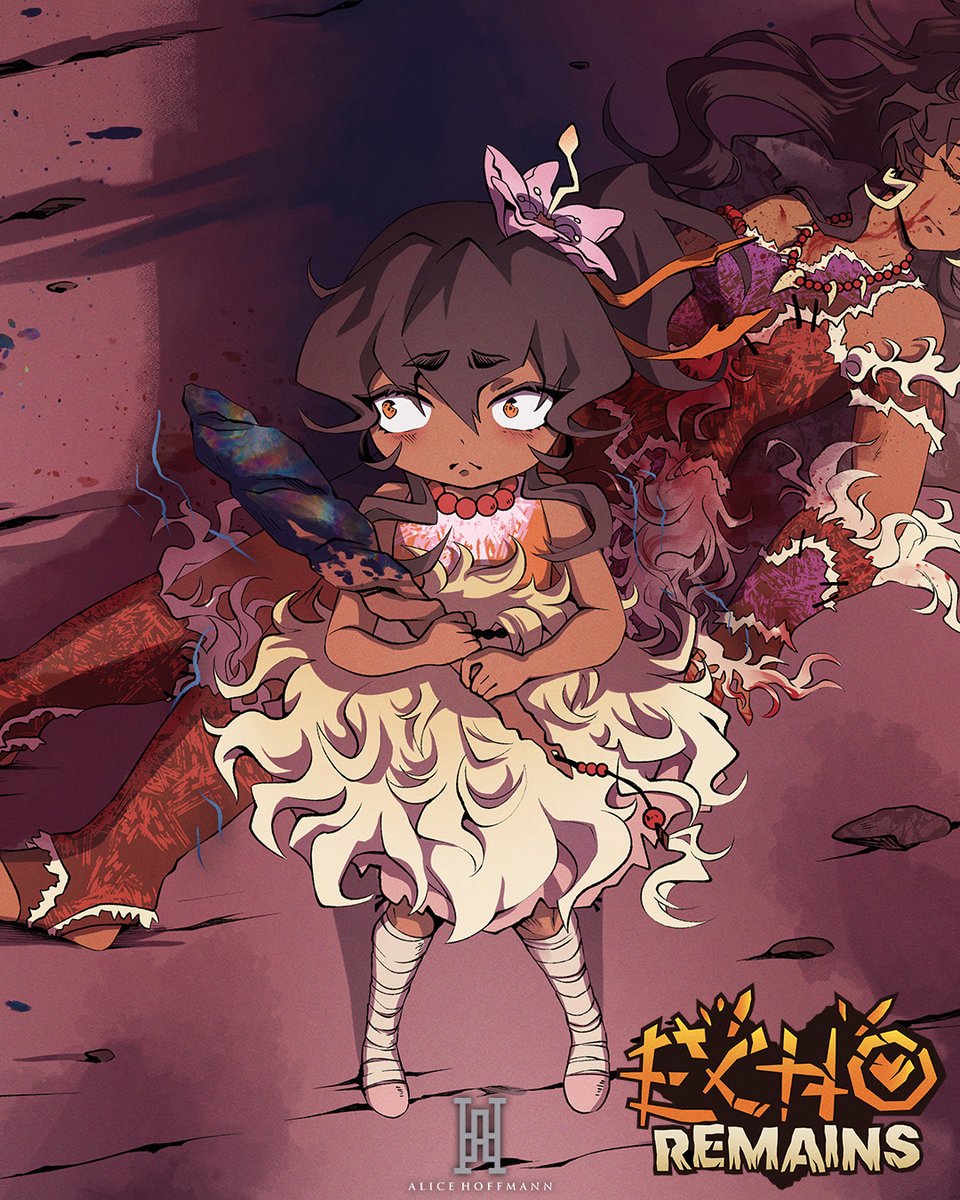My fantasy/ drama webcomic Echo Remains updates every Friday on various webcomic platforms!
Give it a go if you're a sucker for characters being stressed &amp; sad (for now) and struggling against zombie dinosaurs. :'3
linktr.ee/echoremains