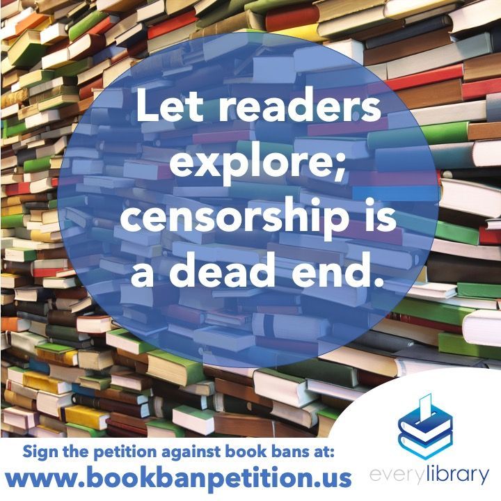 Take action against book bans in the United States at bookbanpetition.us