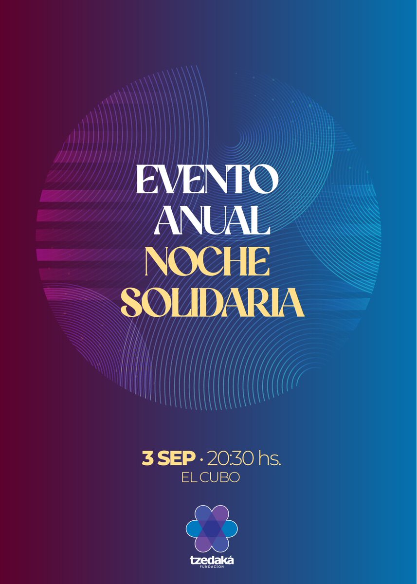 Noche Solidaria ✨🌙 Evento Anual

Llega una nueva edición de nuestra Noche Solidaria, el encuentro que reúne a empresarios, líderes comunitarios y donantes comprometidos con nuestra misión de acompañar a quienes más lo necesitan.

Entradas ⬇️ 
bit.ly/NocheSolidaria…