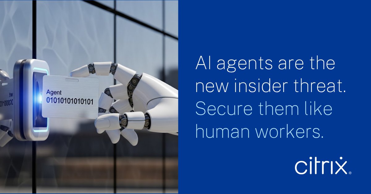 New threats call for new strategies. We know humans can be manipulated, but what about the #AI agents working alongside us?

We need to #SecureTheWork, not just the worker—whether it's human or AI. Brian Madden shares more: spr.ly/6015fSH8f