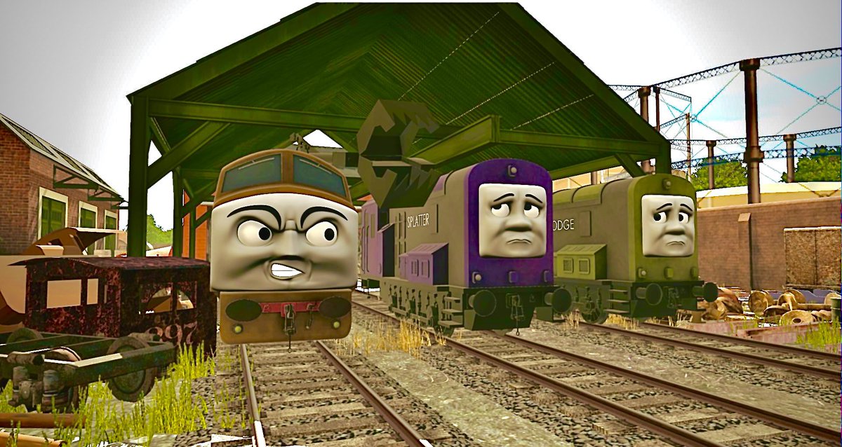 SketchyStudios0's tweet photo. Destined for trouble. #WarOnSodor https://t.co/qcwLPBm5mZ