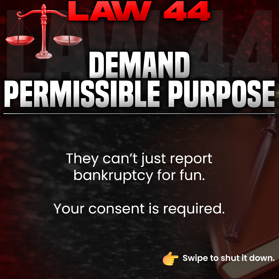 DaraineD's tweet image. Ask for proof. If they can’t provide it — that bankruptcy must be deleted. 📜💥
Know your rights. Use your rights.

📲 Text CHALLENGE or LAWS to 917-993-5238.

#ConsumerLaw #CreditRepairTips #CreditScoreBoost