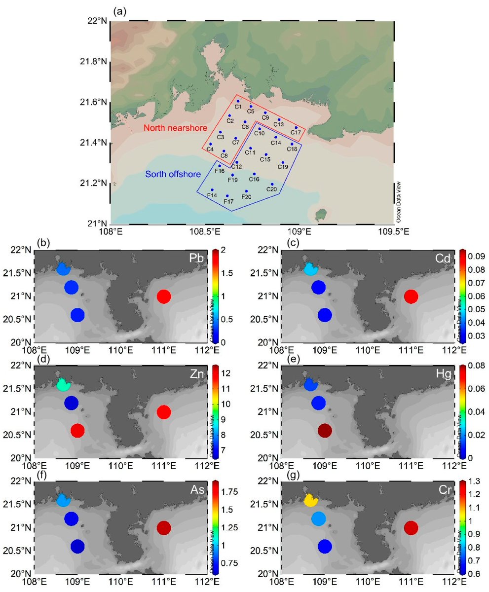📢 Check out this hot topic in coastal studies! 

📄 Geospatial Analysis of Heavy Metal Concentrations in the Coastal Marine Environment of Beihai, Guangxi During April 2021

✍️ Chaolu, Bo Miao and Na Qian 

Find out more 👉 brnw.ch/21wUV4r