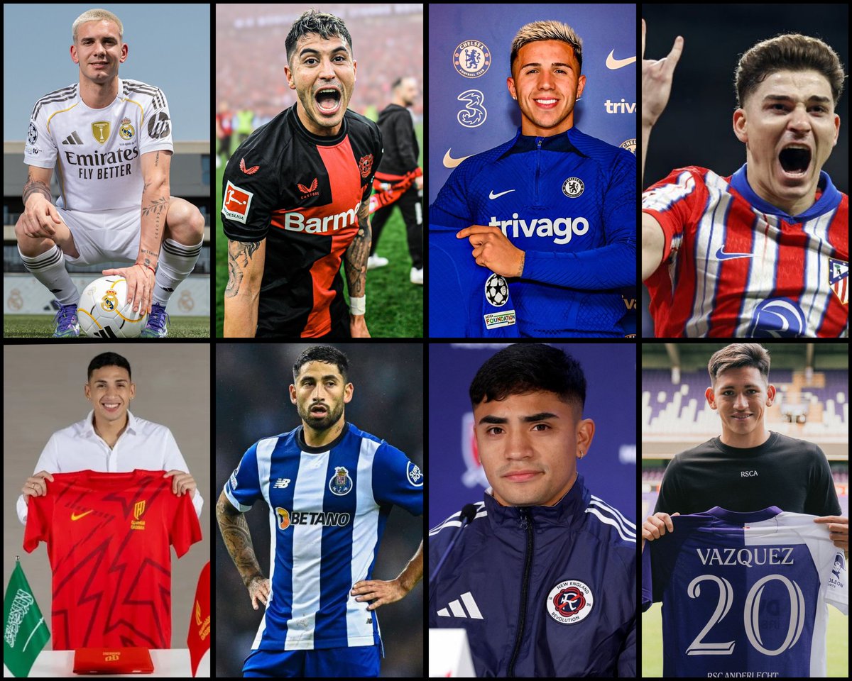 🐔 Inferiores de River:

🇪🇸 Real Madrid - 🇩🇪 Bayer Leverkusen
🏴󠁧󠁢󠁥󠁮󠁧󠁿 Chelsea - 🇪🇸 Atlético Madrid

🇧🇴 Inferiores de Boca:

🇸🇦 Al-Qadsiah - 🇵🇹 Porto -
🇺🇸 New England - 🇧🇪 Anderletch

NO NOS VUELVAN A COMPARAR.
