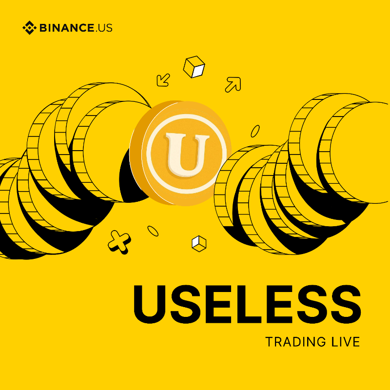 BinanceUS's tweet photo. Trading for @theuselesscoin is now live on https://t.co/AZwoBOh0gq!

What’s new:
🔸 Trading is available on the USELESS/USDT pair
🔸 Deposit or withdraw USELESS via the Solana network