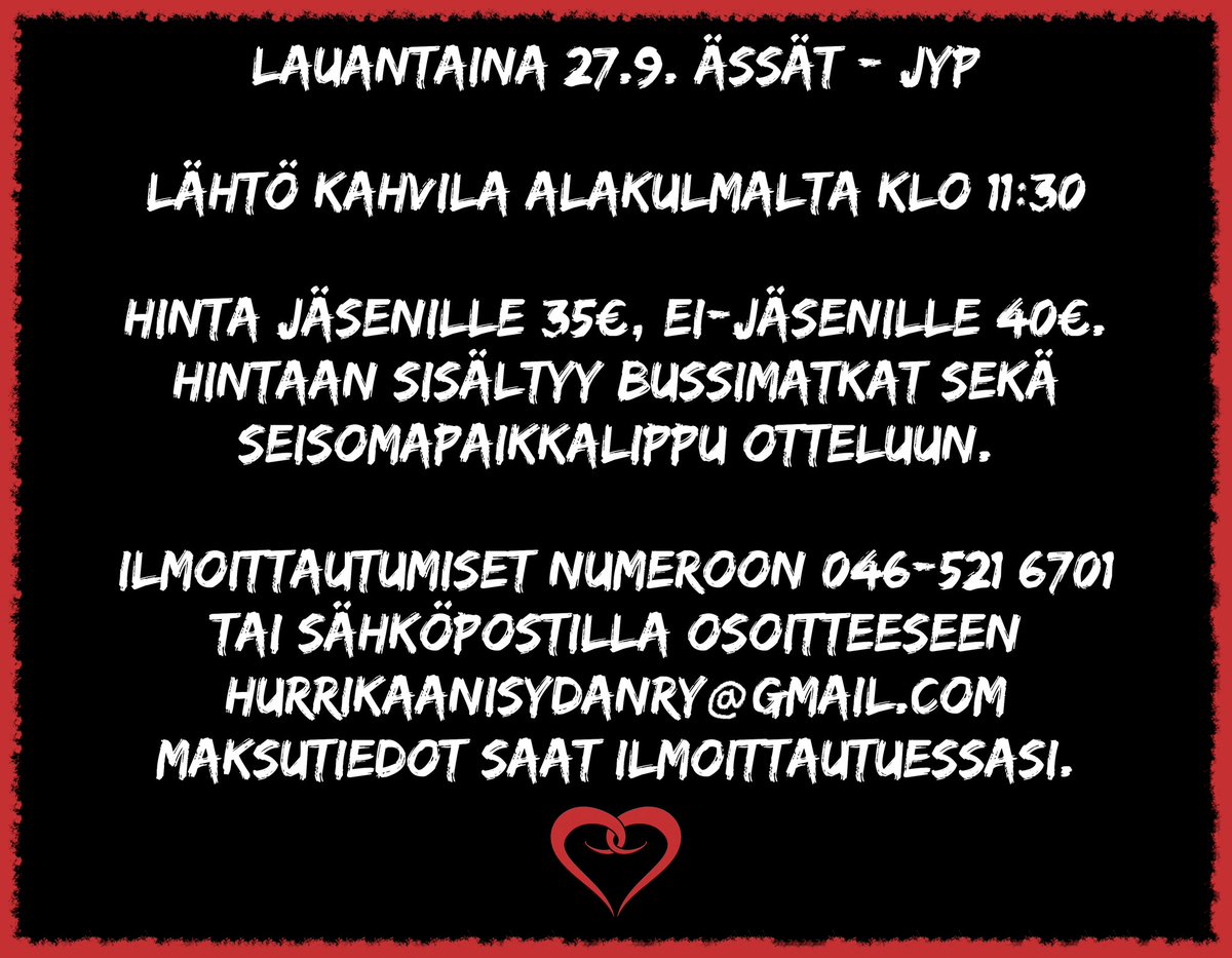 Hurrikaanisydän tweet media