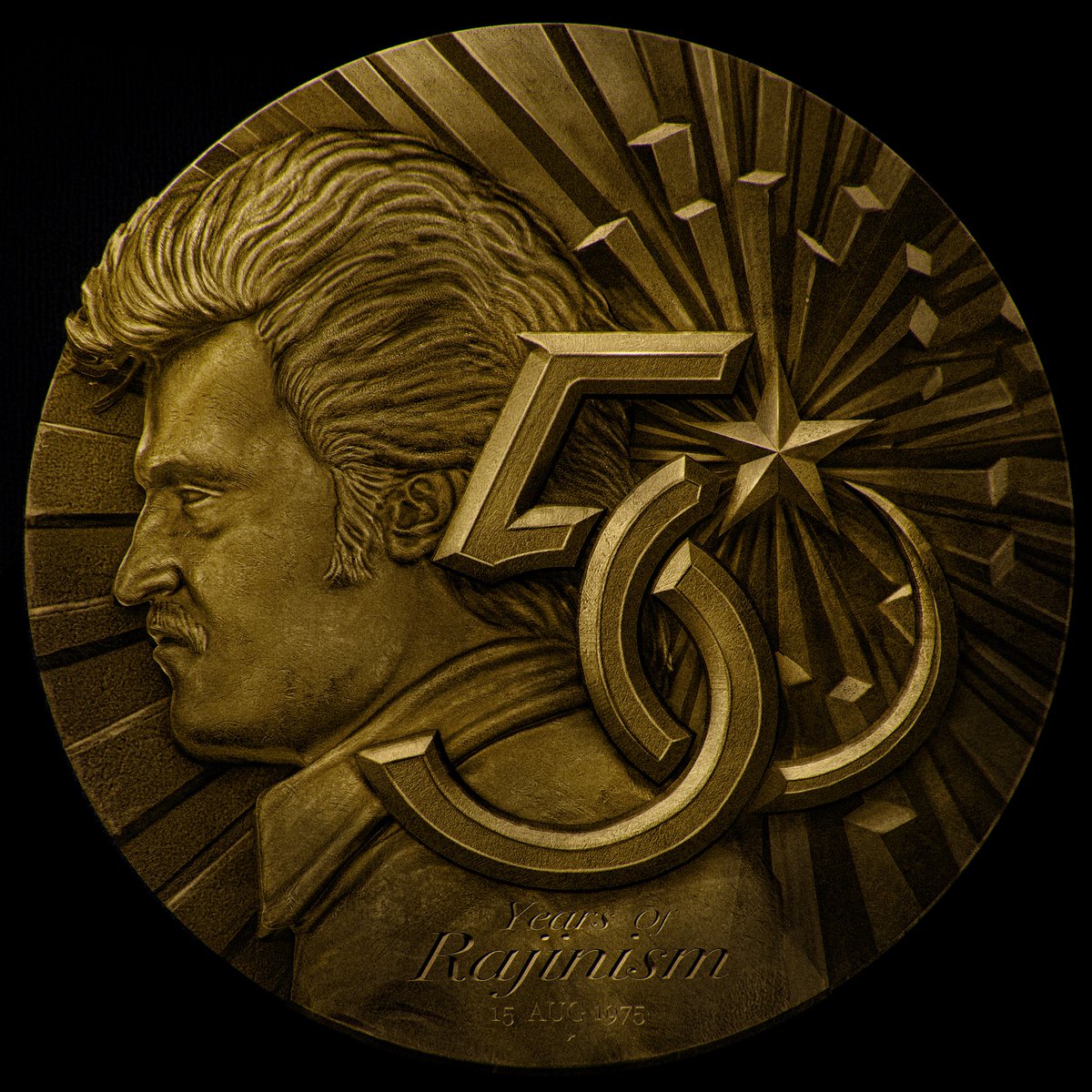 Tuney John (@tuneyjohn) on Twitter photo #50YearsOfRAJINISM 🤘
Happy to create the OFFICIAL EMBLEM for the golden years of our beloved , the one and ONLY Superstar ⭐️
3D model - <a href="/starkstefen/">Starkstefen 3D</a>
illustration - <a href="/robinartfx/">ROBINARTFX</a>
& powered by <a href="/RajiniFollowers/">Rajini✰Followers</a> Team
#Rajinikanth #Superstar #Thalaivar #Coolie #50YearsOfRAJINISM 🤘
Happy to create the OFFICIAL EMBLEM for the golden years of our beloved , the one and ONLY Superstar ⭐️
3D model - <a href="/starkstefen/">Starkstefen 3D</a>
illustration - <a href="/robinartfx/">ROBINARTFX</a>
& powered by <a href="/RajiniFollowers/">Rajini✰Followers</a> Team
#Rajinikanth #Superstar #Thalaivar #Coolie