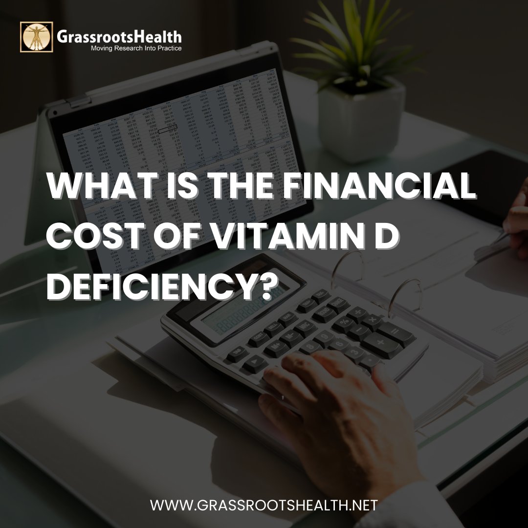 💡 Vitamin D deficiency is costing more than your health — it’s costing billions.
A new analysis reveals the U.S. spends over $130 billion every year on preventable diseases linked to low vitamin D levels.
By taking simple steps to maintain optimal vitamin D, we can save lives,