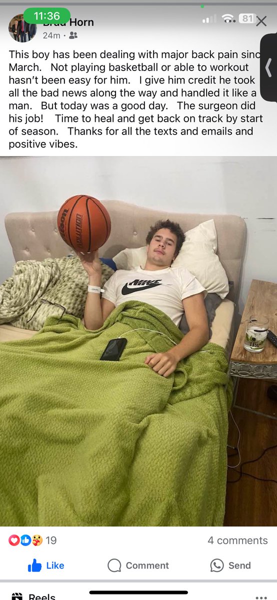 Not going to be an easy couple months but gonna get back better than ever 🙏