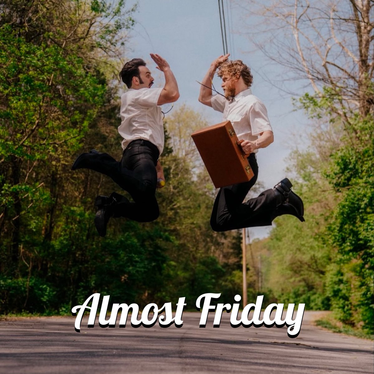 Jumping into the weekend... Almost Friday #StephenDay #AlmostFriday #AllenStone #SweetIcedTea