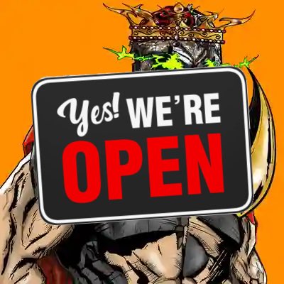 Me and <a href="/frogpoleon/">🄵ROG 🄿 OLEON🟧</a> are happy to announce that the Bitcoin Cyborgs 10K mint is now OPEN on <a href="/OrdXcom/">OrdX - Bitcoin Collectibles</a>!

Thank you for your patience as we transitioned to this platform, which has lower fees and will save you Bitcoin when minting!

ord-x.com/item/Bitcoin-C…