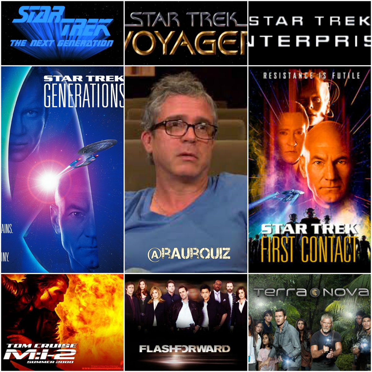 raurquiz's tweet photo. #happybirthday @BrannonBraga #BrannonBraga #writer #producer #StarTrek #thenextgeneration #Voyager #cocreator #Enterprise #generations #firstcontact #MissionImpossible2 #flashforward #terranova #Threshold #theorville #cosmos #possiblesworlds #BooksofBlood #TheEndIsNye #startrek58 https://t.co/YFwZP11Sbn