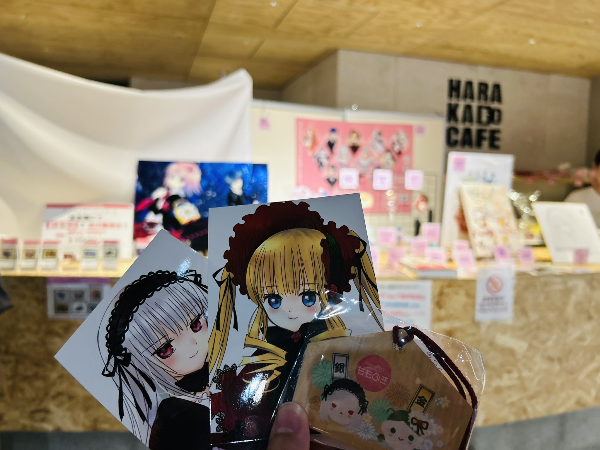 PEACH-PIT 25周年展 ハラカド特典 コースター あむ 水銀燈 2セット PEACH-PIT 25周年展 ハラカド特典 コースター あむ 水銀燈 2