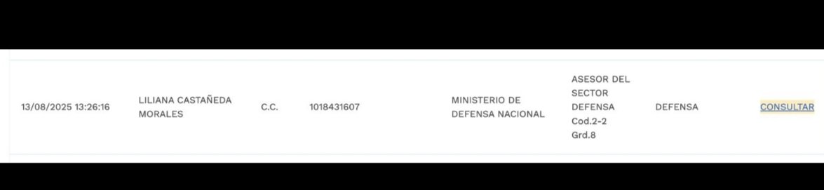 Jojare (@jojare2) on Twitter photo Señor ministro de defensa <a href="/PedroSanchezCol/">Pedro Arnulfo Sanchez S. Orgullosamente Colombiano</a> es un adefesio con los que luchamos día a día por el gobierno del cambio, el nombramiento de la señora, Liliana Castañeda Morales cuota de Jennifer Pedraza y excandida al concejo de Bogotá, por el MOIR de Jorge Robledo. Señor ministro de defensa <a href="/PedroSanchezCol/">Pedro Arnulfo Sanchez S. Orgullosamente Colombiano</a> es un adefesio con los que luchamos día a día por el gobierno del cambio, el nombramiento de la señora, Liliana Castañeda Morales cuota de Jennifer Pedraza y excandida al concejo de Bogotá, por el MOIR de Jorge Robledo.