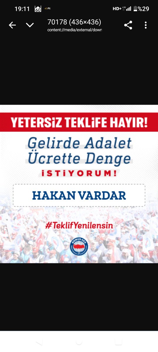 Kamu İşveren Heyetinin 8. Dönem Toplu Sözleşme Teklifi memurun beklentilerini karşılamamaktadır..  #TeklifYenilensin