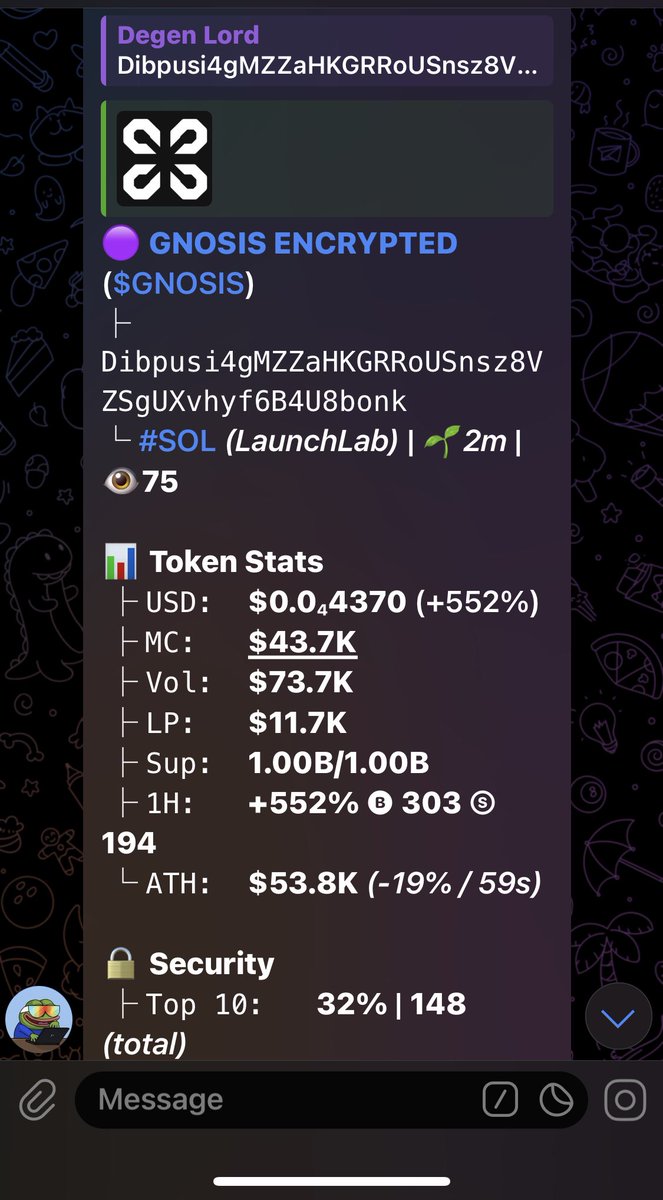 DegenLord11's tweet image. CA&amp;gt;&amp;gt; Dibpusi4gMZZaHKGRRoUSnsz8VZSgUXvhyf6B4U8bonk