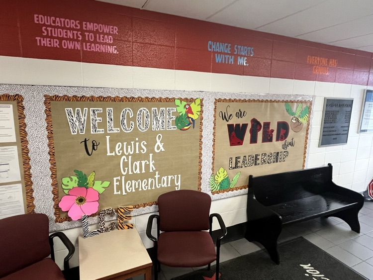 ZumLewis_Clark's tweet photo. We're ready to go for Supply Drop Off! LCE is excited to see all of our Trailblazers in less than 30 minutes! #WildAboutLeadership #EquiptoExcel @fzschools https://t.co/cbjvebuQta