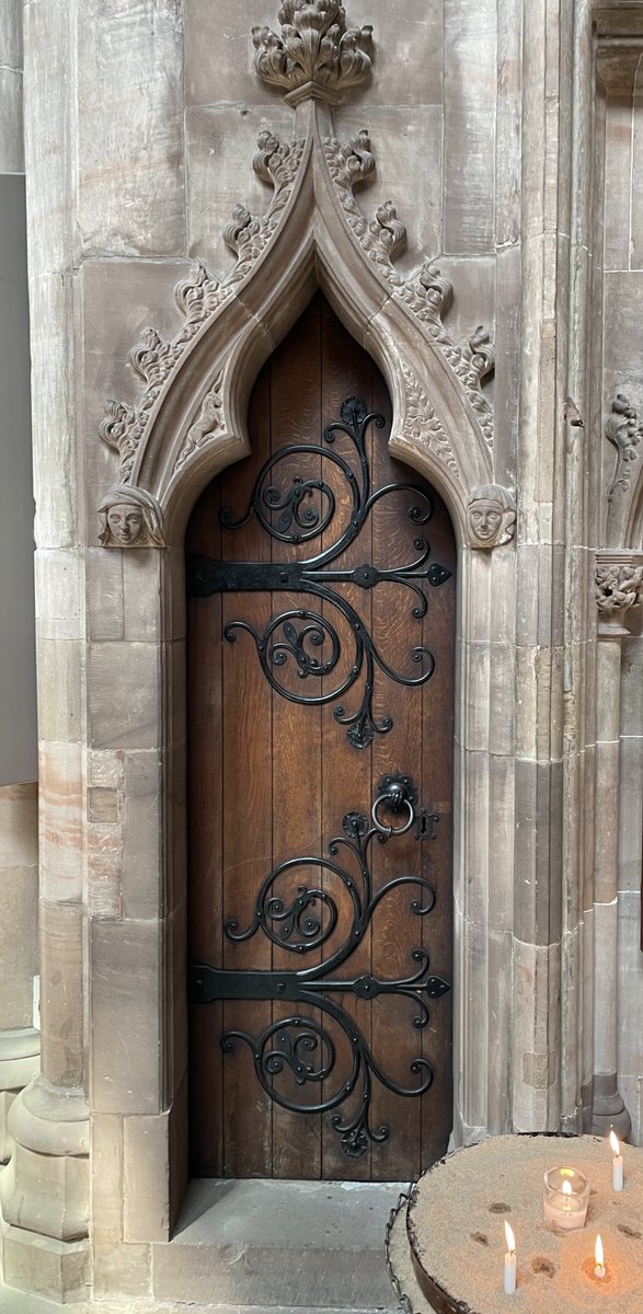 Doorway - lady Chapel Lichfield cathedral