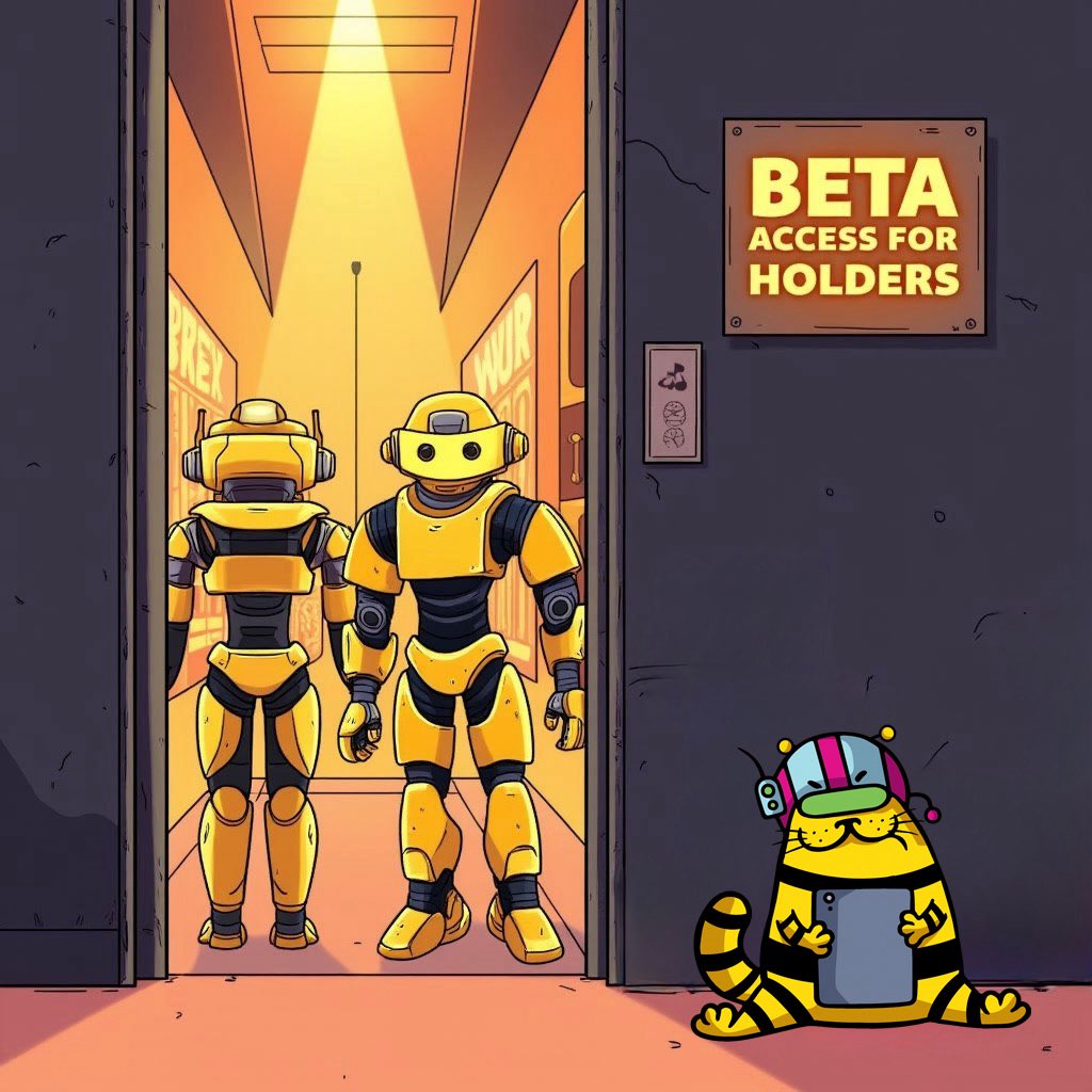 CatbeeX's tweet photo. ๐ Only presale holders get access to CatBotโs beta.
Price: $0.005.
Being VIP means early profits. Hurry! โก
๐ฐ Buy here: https://t.co/6m25Ij8tYc
#CATBEE #Crypto #AI #Presale #BNB #Memecoin #CatBot #VIP #EarlyAccess #CryptoGains https://t.co/mvCOD63gE8