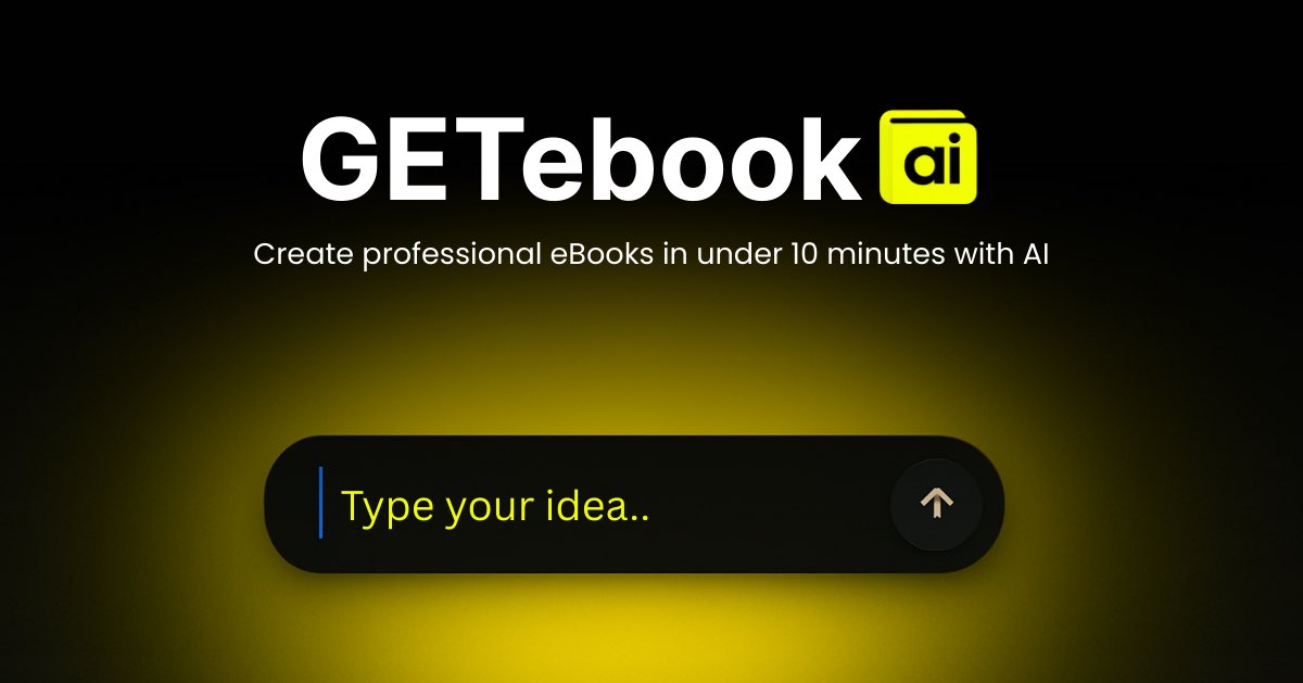 dropbogdan's tweet image. Just shipped a full revamp of the GETebook.ai landing page 🚀

✨ New UI design for a cleaner, more modern look
✍️ Fresh copywriting to make things crystal clear
⚡ Faster load times &amp;amp; better UX
🔍 Fully SEO optimized

Would love to hear your thoughts →…