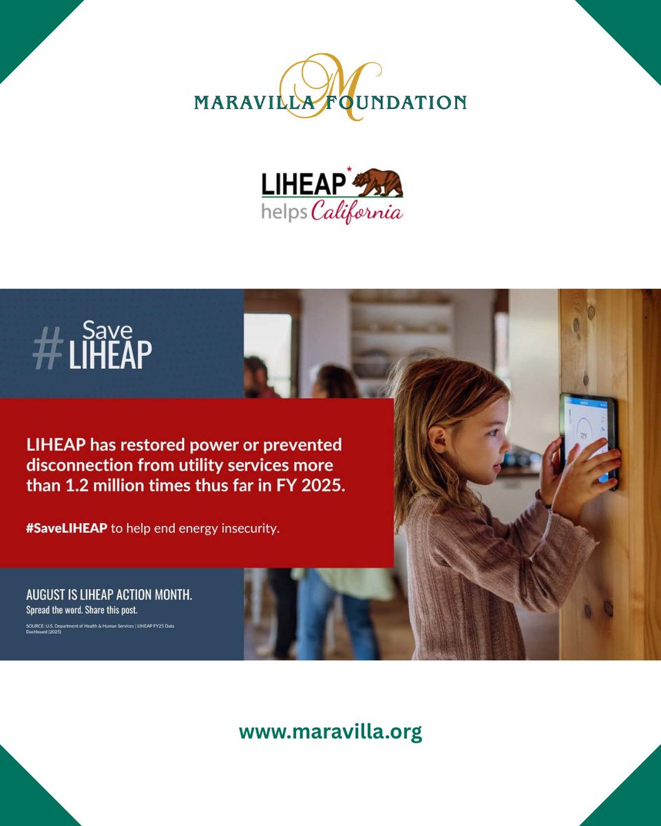 MaravillaFDN's tweet image. Here are some interesting facts about the LIHEAP program that we would like to share! #SaveLIHEAP