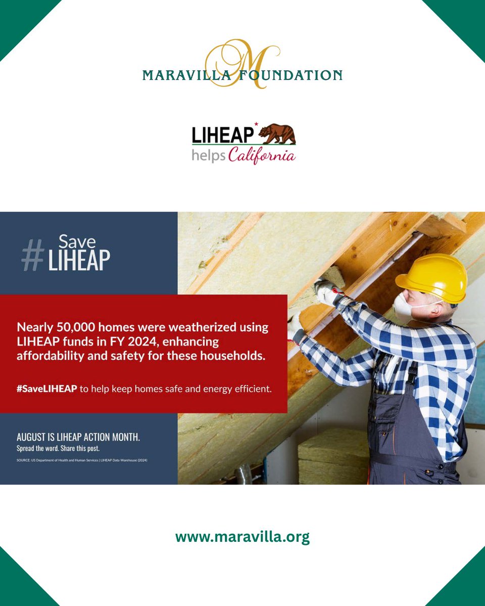 MaravillaFDN's tweet image. Here are some interesting facts about the LIHEAP program that we would like to share! #SaveLIHEAP