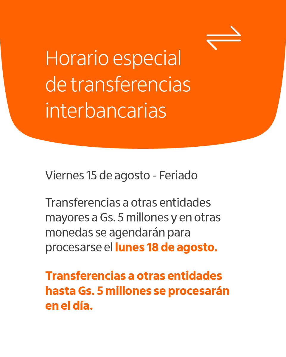 Comunicado para nuestros clientes.