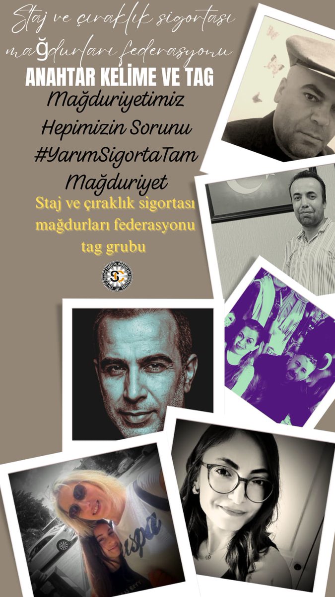 STAJ VE ÇIRAKLIK SİGORTASI MAĞDURLARI FEDERASYONU (@cirakstajfed) on Twitter photo Bu çağrı size!
Eğer emek kutsalsa, eğer alın teri mübarekse,
o zaman bu sessiz çığlığı duymak boynunuza borçtur..!
<a href="/turkiskonf/">TÜRK-İŞ</a>
<a href="/hakiskonf/">HAKİŞ KONFEDERASYONU</a>
<a href="/diskinsesi/">DİSK</a>
<a href="/Tisk_kurumsal/">TİSK</a>
<a href="/TUSIAD/">TÜSİAD</a>
<a href="/TOBBiletisim/">TOBB</a>
<a href="/iloankara/">ILO Türkiye</a>
<a href="/BirlesikMetal/">BİRLESİK METAL-İŞ</a>
<a href="/TeksifSen/">Teksif Sendikası</a>
<a href="/tumtis_sendika/">TÜMTİS</a>
<a href="/UlkemisKonf/">ÜLKEM-İŞ KONFEDERASYONU</a>
<a href="/Cimseis/">Türkiye Çimse-İş Sendikası</a> Bu çağrı size!
Eğer emek kutsalsa, eğer alın teri mübarekse,
o zaman bu sessiz çığlığı duymak boynunuza borçtur..!
<a href="/turkiskonf/">TÜRK-İŞ</a>
<a href="/hakiskonf/">HAKİŞ KONFEDERASYONU</a>
<a href="/diskinsesi/">DİSK</a>
<a href="/Tisk_kurumsal/">TİSK</a>
<a href="/TUSIAD/">TÜSİAD</a>
<a href="/TOBBiletisim/">TOBB</a>
<a href="/iloankara/">ILO Türkiye</a>
<a href="/BirlesikMetal/">BİRLESİK METAL-İŞ</a>
<a href="/TeksifSen/">Teksif Sendikası</a>
<a href="/tumtis_sendika/">TÜMTİS</a>
<a href="/UlkemisKonf/">ÜLKEM-İŞ KONFEDERASYONU</a>
<a href="/Cimseis/">Türkiye Çimse-İş Sendikası</a>