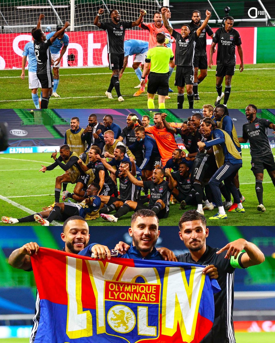 ActuFoot_'s tweet photo. Il y a 5 ans jour pour jour, l’OL créait la sensation en s’imposant 3-1 face à Manchester City en quart de finale de Ligue des Champions. ❤️💙🦁 https://t.co/fbC3ZtC0oR